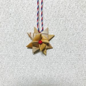 白樺クリスマスオーナメント(スターA/40mm)