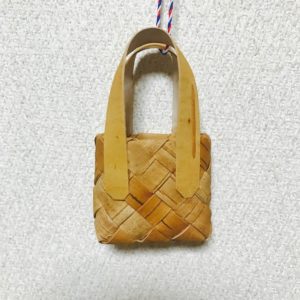 白樺クリスマスオーナメント(バッグA/50mm)