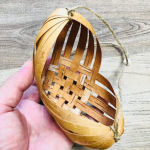 白樺ハンギング(ハート)制作キット