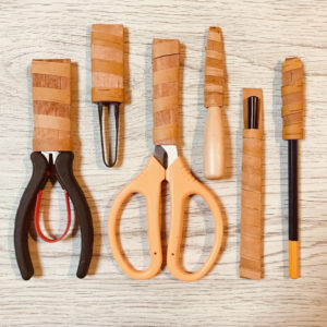 白樺ツールキャップ(折り巻き)制作キット